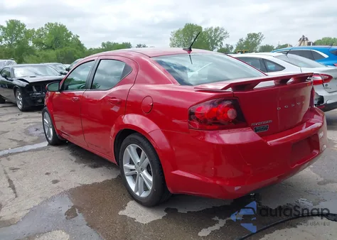2014 Dodge Avenger Sxt from USA, damaged, VIN 1C3CDZCB0EN117725